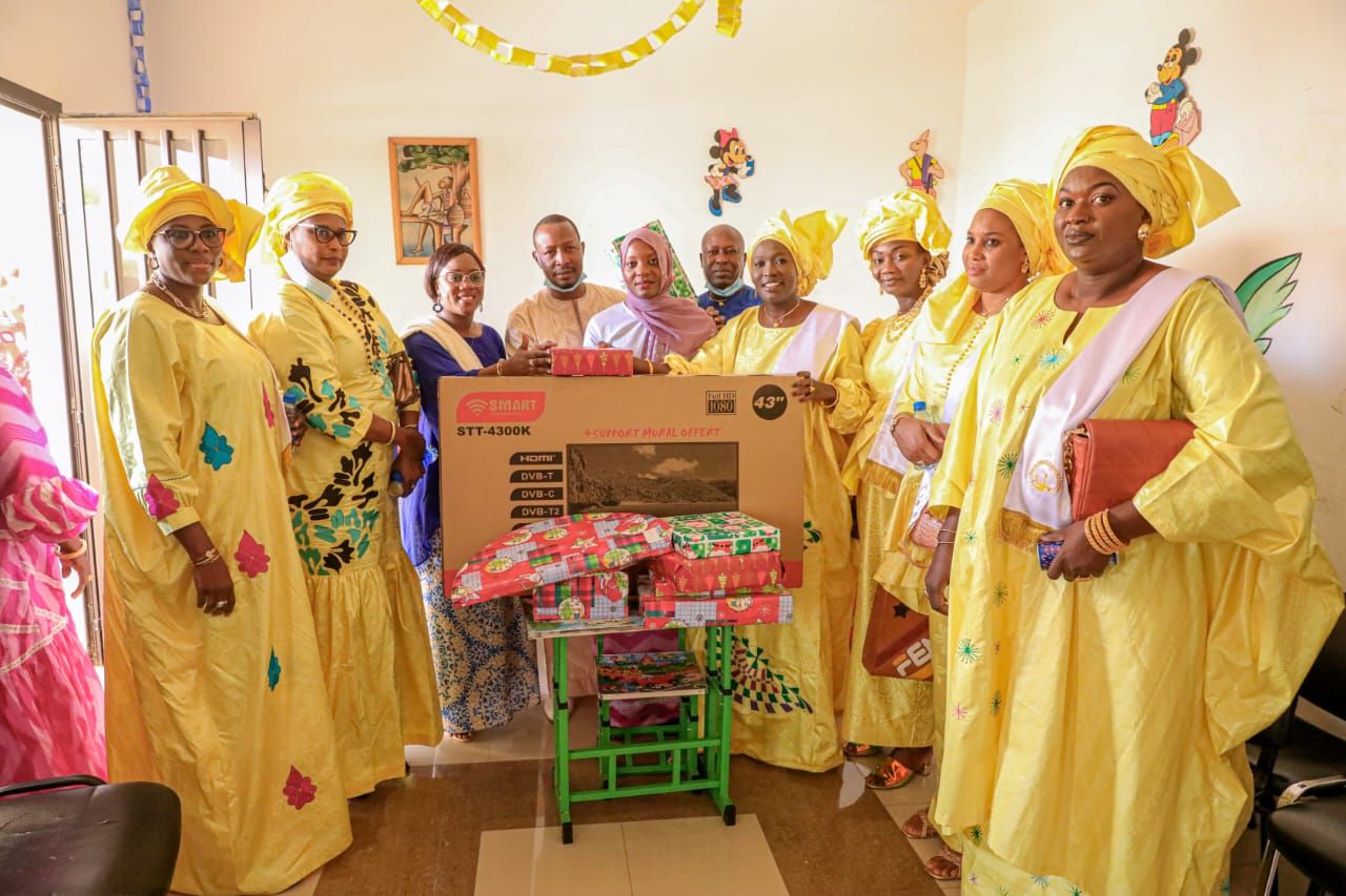 Remise de dons au Service Pédopsychiatrie Keur Birama de Thiaroye